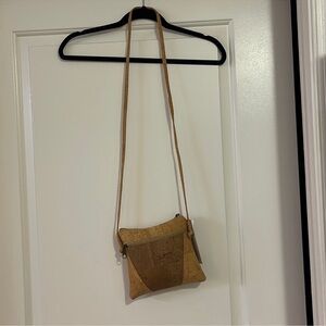 Natural Cork Crossbody Bag NWT